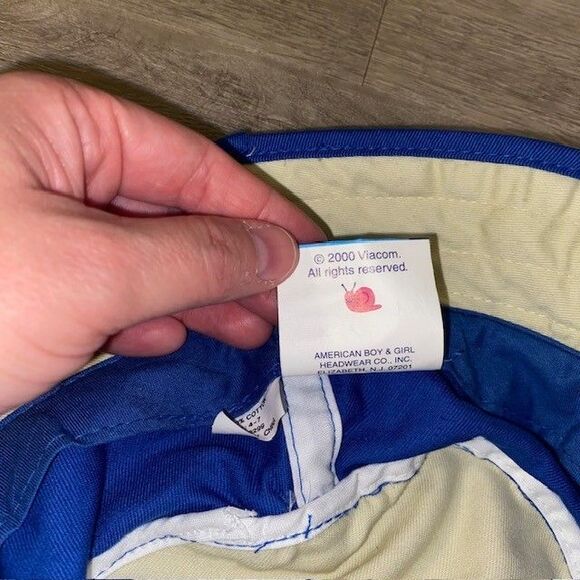 Vintage Blues Clues Handyman Bucket Hat NWT 2000 Carpenter Khaki - Picture 5 of 6